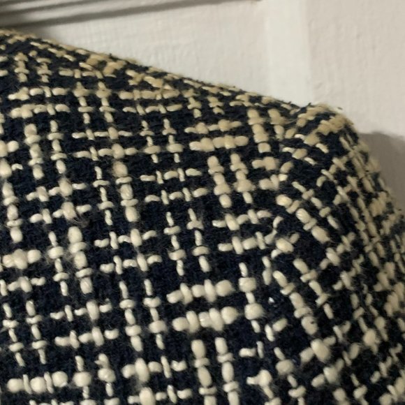 NWT Michael Kors Tweed Jacket 100% Leather Mini Skirt  Size 2 - Picture 3 of 12